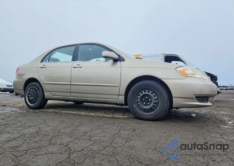 2004 Toyota Corolla Le z USA, uszkodzony, nr VIN 2T1BR32E14C267569